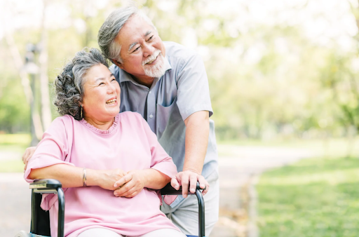 Pärchen Intimität COPD Atemwegserkrankung