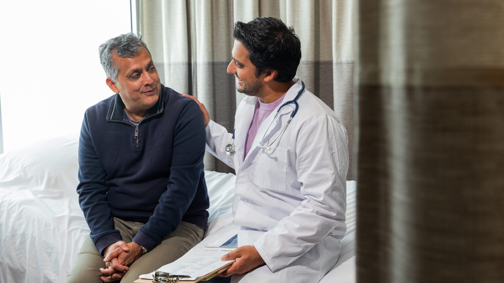 conversation with doctor