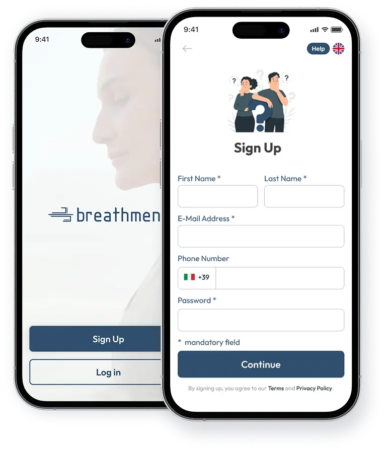 Creating a Breathment account